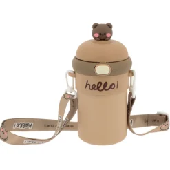 Gourde kawaii avec personnage et