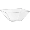 Grand bol carre x2 plastique reu