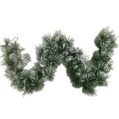 Guirlande enneigee avec pommes d