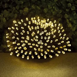 Guirlande solaire 400 led blanc