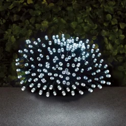 Guirlande solaire 400 led blanc