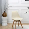 Housse de chaise s uni creme