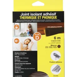 Joint isolant adhesif mousse