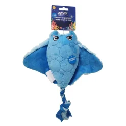 Jouet animal + corde pour chien