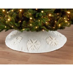 Jupe de sapin beige gaufree