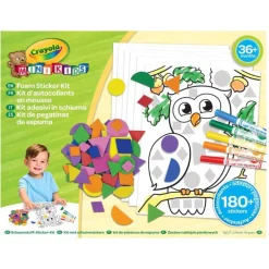 Kit creatif crayola hibou autoco