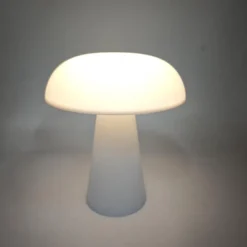 Lampe champignon blanc
