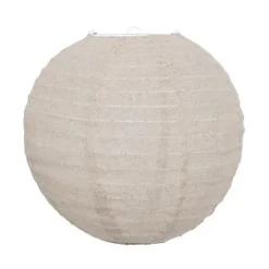 Lanterne boule lin jordy