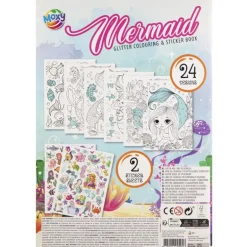 Livre autocollants et paillettes