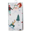 Lot de 2 torchons motifs ski