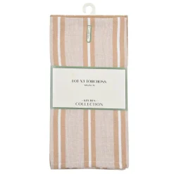 Lot x3 torchons mix matieres 50x