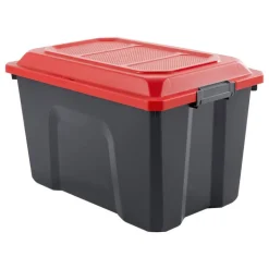 Malle locker 60l noir rouge