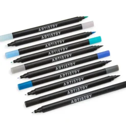 Marqueurs double pointes x10