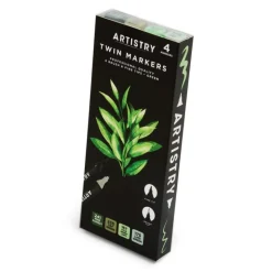 Marqueurs double pointes x4