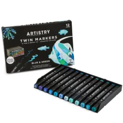 Marqueurs doubles alcool x12