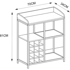 Meuble cuisine multi rangement