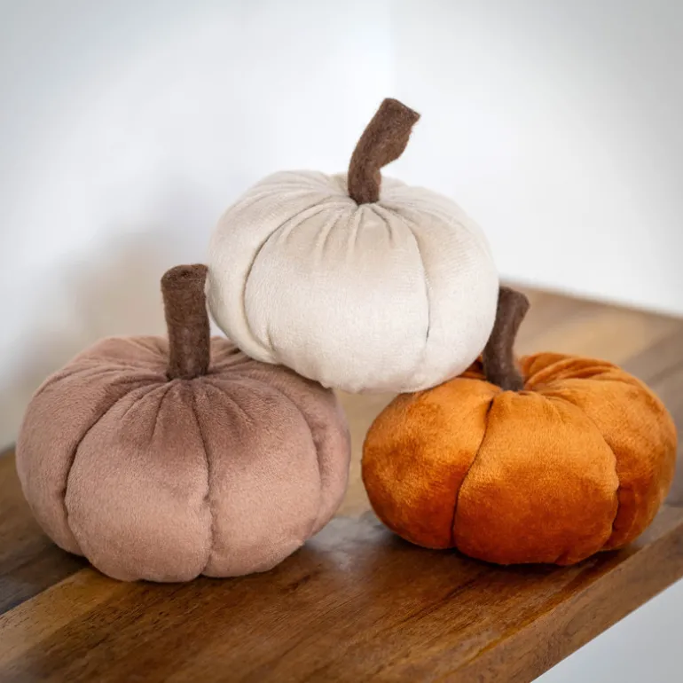 Mini citrouille tissu