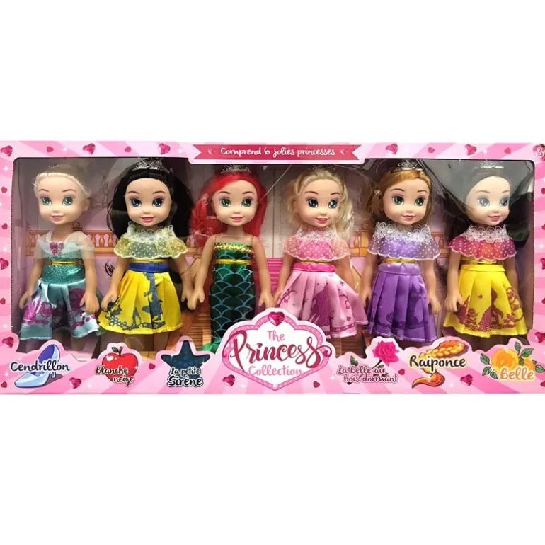 Mini poupee princesse x5