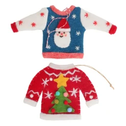 Mini pull de noel a suspendre