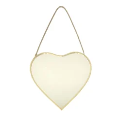 Miroir coeur a suspendre