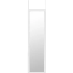 Miroir de porte blanc 30x120cm