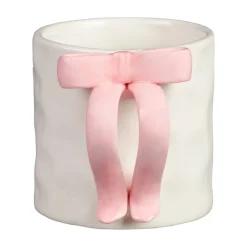 Mug blanc effet bulle avec anse