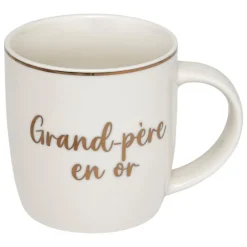 Mug m famille en or 34cl