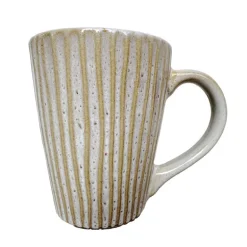 Mug strie marron 0.35l