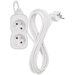 Multirpise 2 prises - cordon 3m