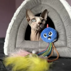 Nerf pieuvre avec poche a herbe