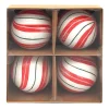 Pack de 4 boules 10cm bonbons