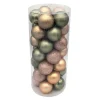 Pack de 35 boules 60mm forest