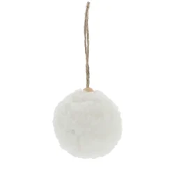 Pack de 6 boules pompom boucle