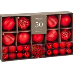 Pack de 50 boules value rouge