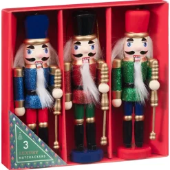 Pack de 3 casse noisette bois 14