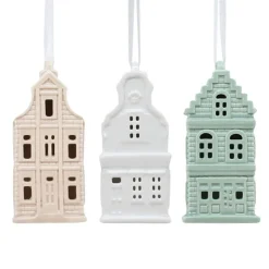 Pack de 3 sujets maisons en cera