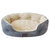 Panier pour chien oval gris