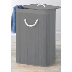 Paniere a linge bambou