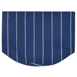 Paniere a pain bleu raye blanc