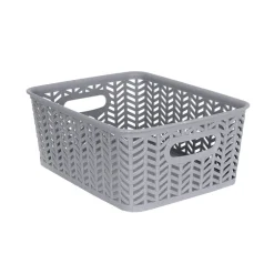 Paniere de rangement chevron