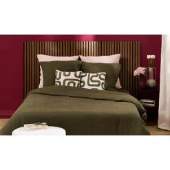 Panneau deco tasseaux bois fonce