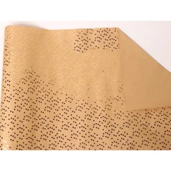 Papier cadeau enfant kraft et fo