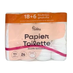 Papier toilette 18+6