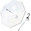 Parapluie long transparent