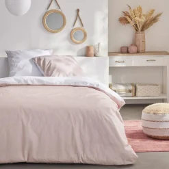 Parure bicolore 240x220 rose