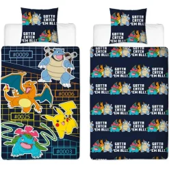 Parure 140x200 pokemon micro