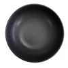 Pasta bol en gres noir d21.8cm