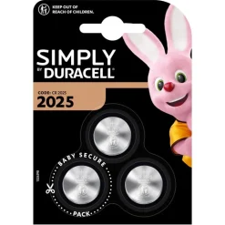 Pile duracell 2025 x3