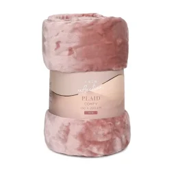 Plaid comfy 150x200cm rose