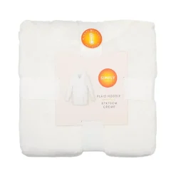 Plaid hoodie creme simply cosy